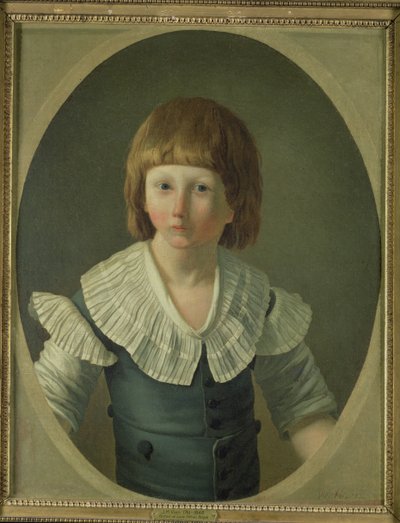Louis XVII (1785-95) Aged 8, at the Temple, 1793 by Joseph Marie the Younger Vien